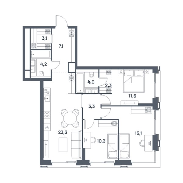 ЖК «Портленд», Москва | Жилой комплекс Portland в районе Печатники, Forma